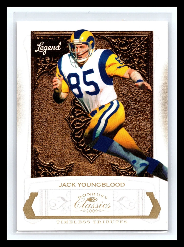 2009 Donruss Classics - Legend Jack Youngblood #121 /999 - Image 1 of 2