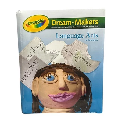 New Crayola Dream-Makers Language Arts Book Grades K-6 104 Page 24 Lessons - Image 1 of 4