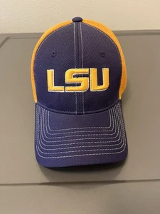 LSU Tigers NCAA Fitted Zephyr XL Hat - Purple/ Gold CLEANED - Picture 1 of 10