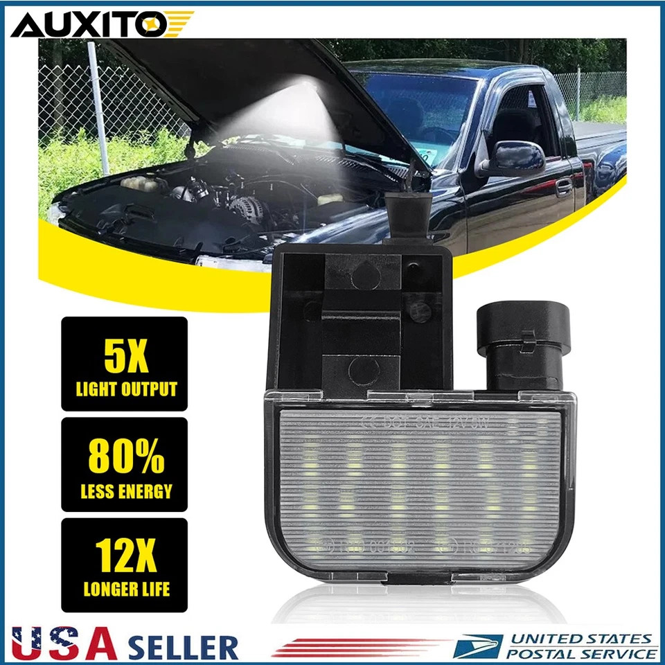 LED Under Hood Light For Chevy Silverado 1500 2500 3500 Suburban Avalanche Tahoe - Imagem 1 de 4