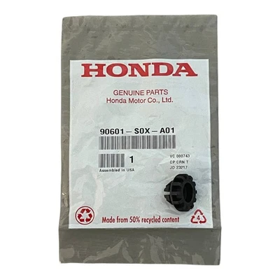 Genuino OEM Honda 90601-S0X-A01 Soporte Varilla Ojal Clip Retenedor EE. UU. Foto 1 de 3