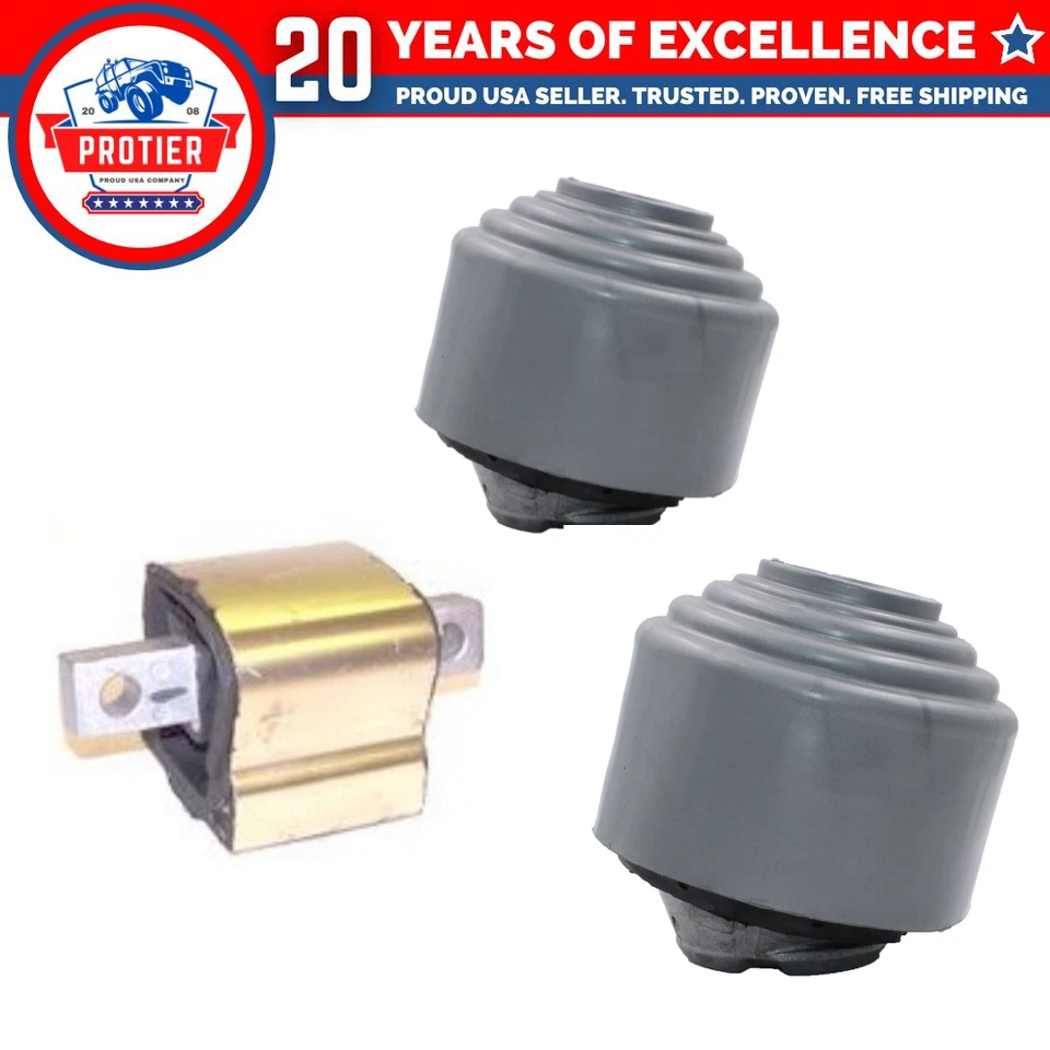 Fits 2004-2008 Chrysler Crossfire 3.2L Engine Motor & Trans Mount Set 3pc - Imagem 1 de 4