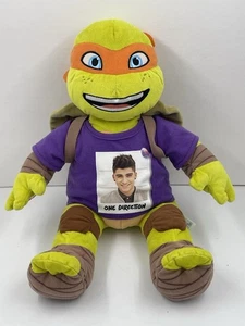 Build-A-Bear Nickelodeon Michelangelo TMNT One Direction 1D Zayn Collaboration - Imagen 1 de 7
