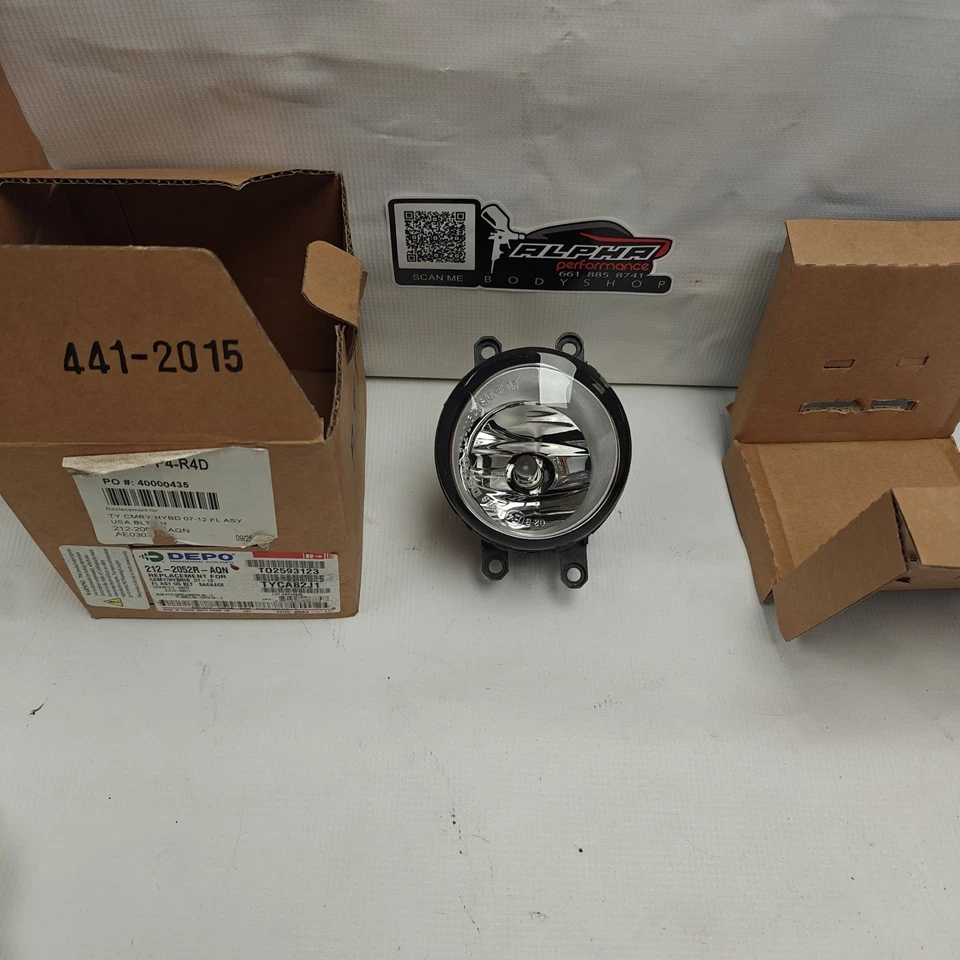 Conjunto de luces antiniebla Depo para Toyota 212-2052R-AQN Camry/híbrido 07-13 Foto 1 de 4