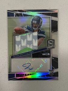 Parche de novato autógrafos Panini Spectra 2023 Jaxon Smith-Njigba #217/60 - Imagen 1 de 3