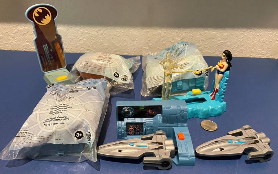 Juguetes de comida para niños Burger King 2003 Justice League NUEVO o USADOS Foto 1 de 1