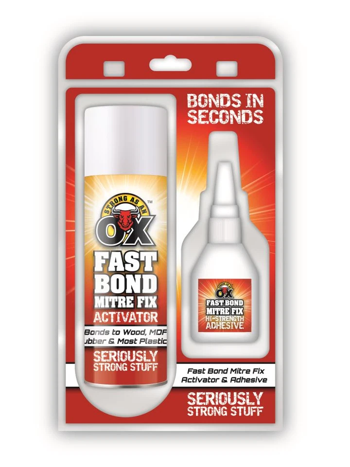 STRONG AS AN OX SAAO INSTANT ADHESIVE HI-STRENGTH MITRE FIX