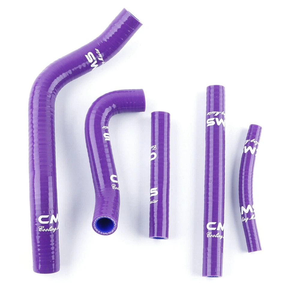 For 1996 1997 1998 1999 2000 Suzuki RM250 RM 250 Silicone Radiator Hose Purple - Imagem 1 de 4