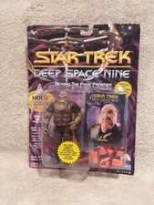 Star Trek Deep Space Nine Lot: Action Figures Morn; Quark; Gul Ducat; New Clean