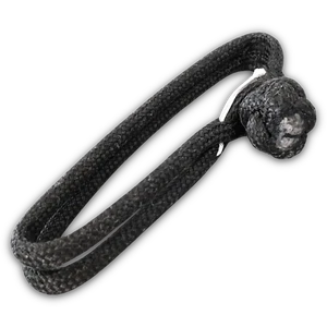 1250kg-19750kg MBL Covered Dyneema Soft Shackles: Various Sizes/Strengths, Black - Bild 1 von 2