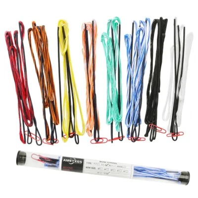 AMEYXGS 68'' 70" Archery Bow Strings Dacron Handmade Recurve Longbow Bowstring Target