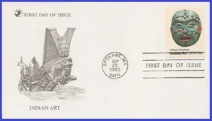 EE. UU. #1834 U/A LECTORES DIGEST FDC Arte Folclórico Americano Bella Bella - Imagen 1 de 1