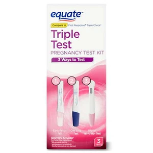 Equate Triple Test Pregnancy Test Kit - Picture 1 of 9