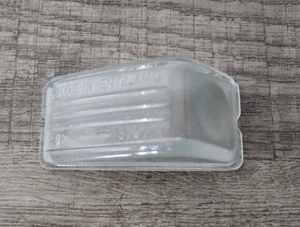 CLASSIC CAR LUCAS 484 CLEAR FROSTED GLASS LENS BRAND NEW - Picture 1 of 4