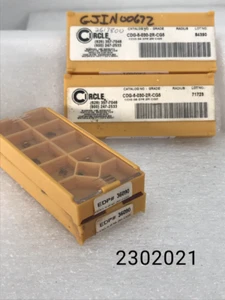 CDG 5 030 2R CG5 New Lot of 24 Circle Machine Tungsten Carbide Inserts - Picture 1 of 9