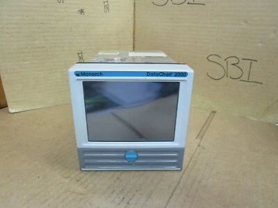 Monarch Instruments Chart Recorder DC2C1-U12-1-0-0-1-0 DC2C1U1210010 264 VAC  - Image 1 of 4