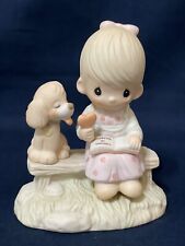 Precious Moments figurines, "Loving is Sharing" 1979, Vintage Collectable