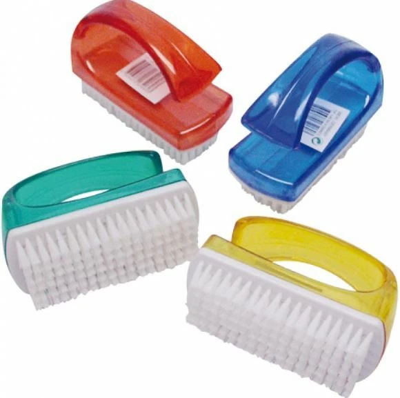 JEAN PRODUCTS Handbürste Handwaschbürste 4 Stück 9x6cm offener Bügel in versch.Farben 95065060