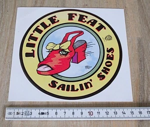 PROMO Sticker LITTLE FEAT 1972 "Sailin' Shoes" (Sailing) Neon Park Design 70er - Bild 1 von 1