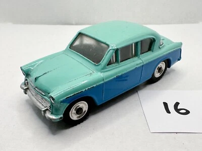 DE COLECCIÓN DINKY TOYS # 166 SUNBEAM RAPIER BERLINA CON VIDRIO DOS TONOS COCHE FUNDIDO A PRESIÓN Foto 1 de 4