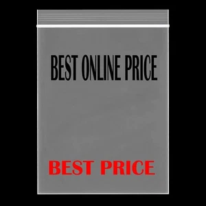 Clear Reclosable Zip Top Lock Poly Bags 2 Mil Plastic Seal Zipper 1000 to 10000 - Picture 1 of 4