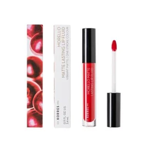 KORRES Morello Matte Lasting Lip Fluid 53 Red Velvet - Picture 1 of 1