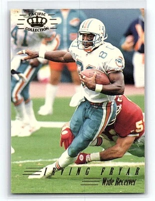 1994 Pacific Irving Fryar Miami Dolphins #183 - Image 1 of 2