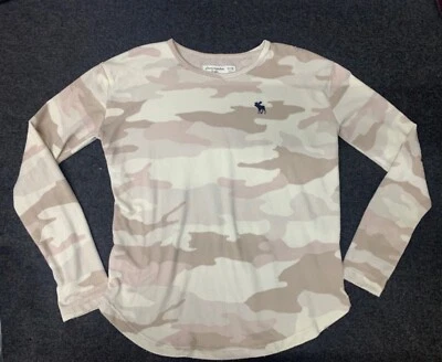 Abercrombie Niños Niñas Manga Larga Camisa Suéter Talla 11/12 i242 Foto 1 de 4