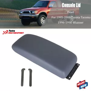 For 1995-00 Toyota Tacoma 96-98 4Runner Center Console Lid Dark-Gray NEW - Picture 1 of 10