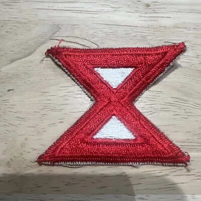 Parche original del 10º Ejército de Estados Unidos de la Segunda Guerra Mundial Foto 1 de 4