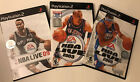 Lot Of 3 Nba Live 09 2003 2005 Sony Playstation 2 2002 Ps2