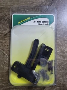 JR Products 11215  Left Hand Screen Door Latch Black  - Picture 1 of 6
