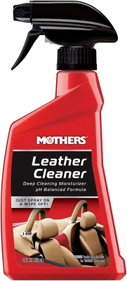 MOTHERS Leather Cleaner, Clear, 355 Ml (Pack of 1) Size Name:355 Ml (Pack Of 1) - image 1 of 4