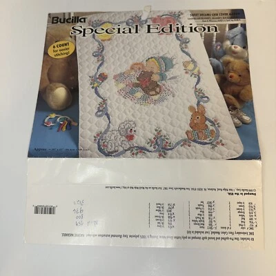 Bucilla Sweet Dreams Quilt Top 64874 Special Edition Vintage Pattern Only - Image 1 of 4