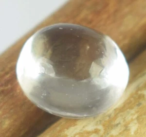 Ceylon White Sapphire 14.60 Ct Natural Oval Cabochon Gemstone Certified C1081 - Picture 1 of 9