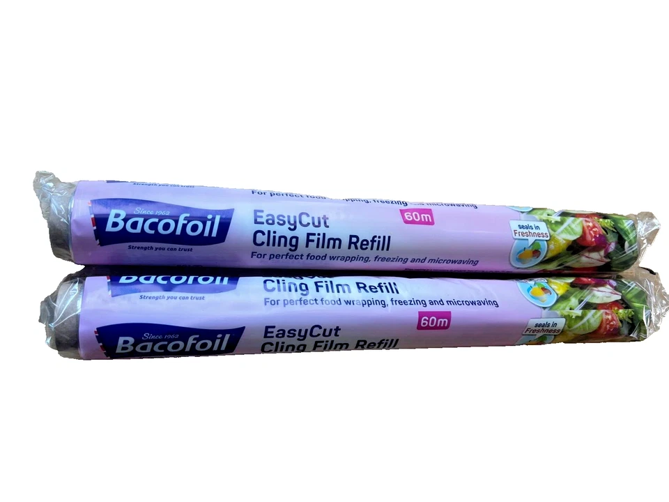 Bacofoil BACO EasyCut Cling Film Refill 60m X 35cm