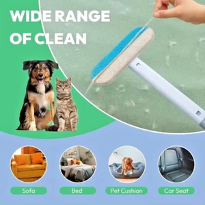 NEW 4 in1 Lint Brush Reusable Sofa Pet Hair Remover Cleaning Sofa, Rug, Windows, - Picture 1 of 19