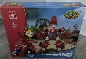 Jett 2in 1 Super Wings Buildable Transforming Vehicle 5+ Years - Picture 1 of 6