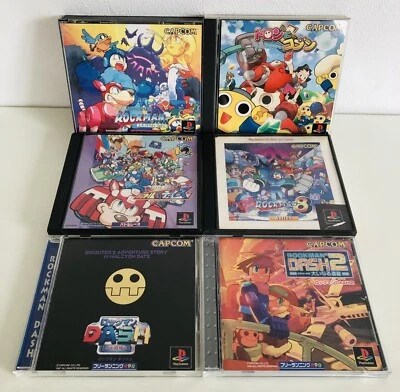 PS1 Rockman Super Adventure Dash The Misadventures of Tron Bonne Megaman - Image 1 of 4