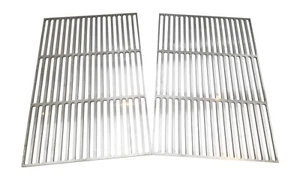 EDELSTAHL GRILLROST V2A p.f. WEBER MODELL GENESIS E-310 + 320 + 330  / 5 MM dick - Bild 1 von 15