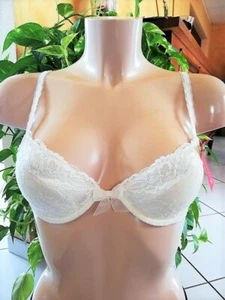 ALLUMETTE PARIS SOUTIEN GORGE PUSH UP TAILLE 90B MODELE MADRAS REF 485344 - Picture 1 of 3