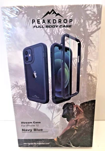 Funda Xtream de cuerpo completo PeakDrop iPhone para iPhone 12 azul marino - probada contra caídas... - Imagen 1 de 5