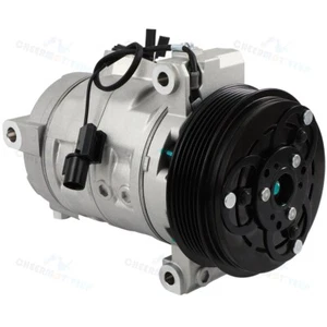 AC A/C Air Conditioner Compressor w/ Clutch Fits 2007-2011 Jeep Wrangler 3.8L - Foto 1 di 8