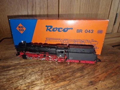 Roco N 02106A Steam locomotive with tender BR 044 DB Black - Image 1 of 4