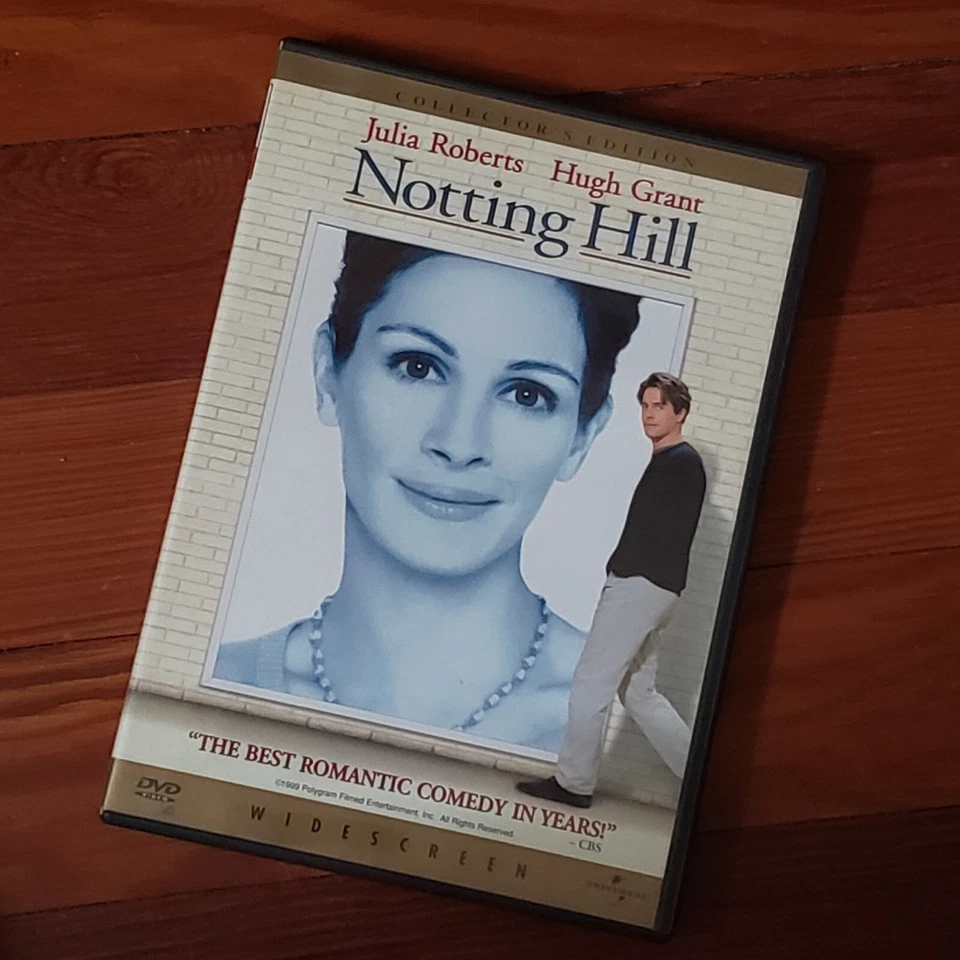 Notting Hill (DVD, 1999, Collectors Edition Widescreen) Julia Roberts Hugh Grant Foto 1 de 1