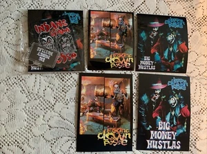 Insane Clown Posse - patches - Sticker -Keychain-Postcards NEW Vintage - Picture 1 of 12