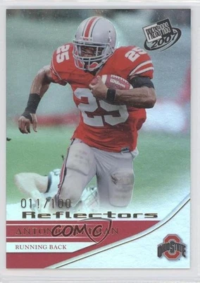 2007 Press Pass Reflectors Proof /100 Antonio Pittman #12 Rookie RC - Imagem 1 de 2