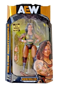 AEW Unrivaled Series 17 #182 WILLOW NIGHTINGALE 6" Figurina CHASE 1/3000 NUOVA 2025 - Foto 1 di 2