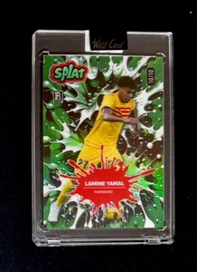 Camiseta Lamine Yamal/10 # 2024 Wild Card Rookie Splat Refractor - NSCC National - Imagen 1 de 2