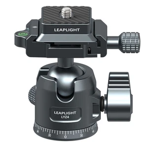 Low Profile Tripod Ball Head All Metal Ballhead Mount Adapter Max Load 5KG - Picture 1 of 12